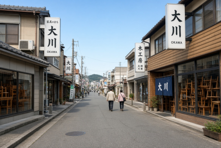 오카와시(大川市, Ōkawa City)